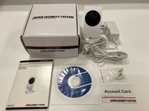 値下げしました【中古品】防犯カメラ　PF-CS717