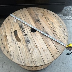 木製ドラム　　ベランダやキャンプなどに　DIYでテーブルな…