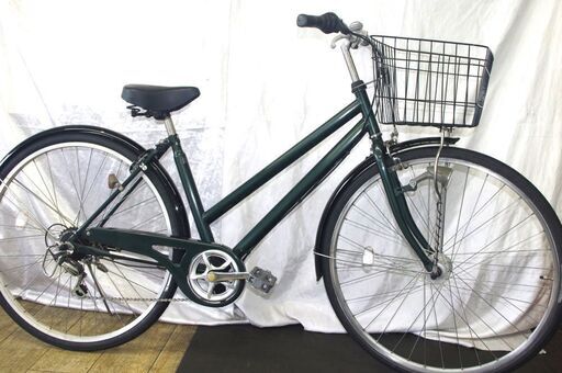 「中古」27インチ/6段変速/オートライト/シティサイクル