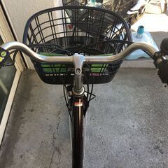 地域限定送料無料　ヤマハ　パス　ナチュラ　新基準　8,7AH　子供乗せ　茶　アシスタ　ビビ　神戸市　電動自転車　