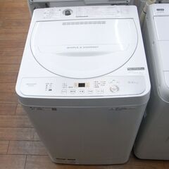 シャープ 5.5kg洗濯乾燥機 2019年製 ES-GE5C【モ...