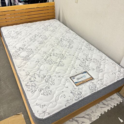 18016   セミダブルベッドセット   ◆大阪市内・東大阪市他 6,000円以上ご購入で無料配達いたします！◆ ※京都・高槻・枚方方面◆神戸・西宮・尼崎方面◆生駒方面、大阪南部方面　それぞれ条件付き無料配送あり！