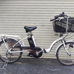 ☆Panasonic電動自転車☆20インチ☆完成車配送送料無料☆室内保管品☆美品 ✨美品室内保管✨新型バッテリー✨パナソニック電動自転車✨完成