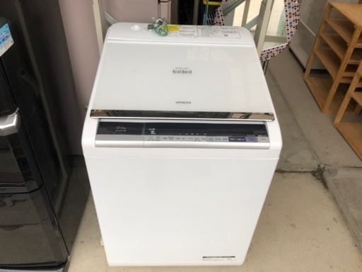 美品❗️2018年製 12kg洗い 日立 ビートウォッシュ  洗濯乾燥機　BW-DX120B