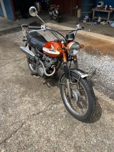 ホンダ　　CL90K エンジン実働　書類あり　鍵あり　お値引き相談受けます。