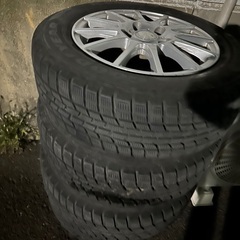 冬用タイヤ　溝 6mm 195/65r15