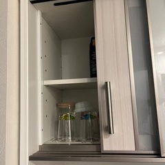 【取引中】★再再度！値下げ中★美品　ニトリ　食器棚　キッチンボード140cm幅