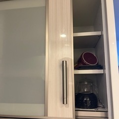 【取引中】★再再度！値下げ中★美品　ニトリ　食器棚　キッチンボード140cm幅