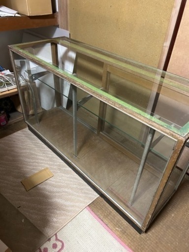 アンティーク調ガラスケース