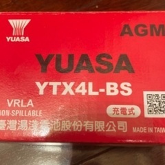 ユアサ バッテリー YTX4L-BS