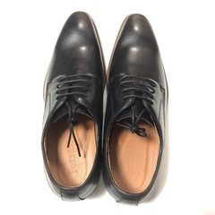 新品未使用 ビジネスシューズ 27.0 黒 革靴 紳士靴 高品質...
