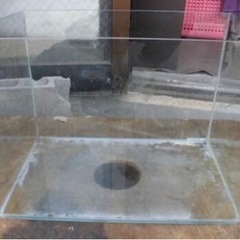 水槽ガラス45cm