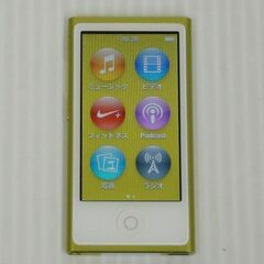 Apple iPod nano 第7世代 イエロー 16GB M...