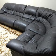 中古 大型 ソファ 5脚 × 2セット 色グレー （それぞれ単独になっており