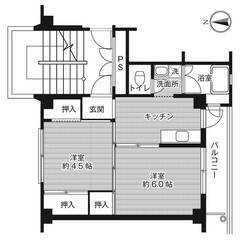 ビレッジハウス逆川1号棟 (208号室) - 掛川市
