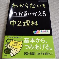 中2理科　わからないをわかるにかえる