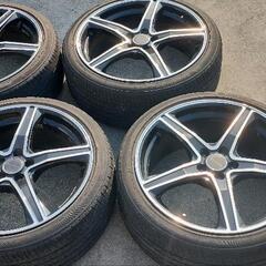 BS バルミナ 18インチ7.5J 53 PCD100 5穴