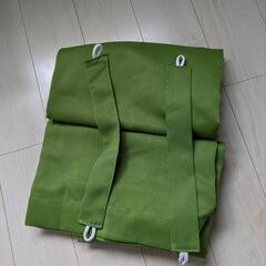 【予約】緑の遮光カーテン 100✕200cm 2枚