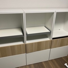 IKEAの組み立て式収納