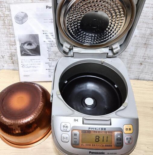 お米に拘る女です。panasonic IH炊飯ジャーSR-HVE1000 ダイヤモンド