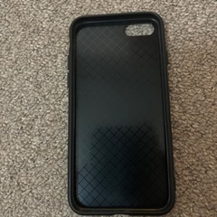iPhone7.8、SE用シリコンケース背面