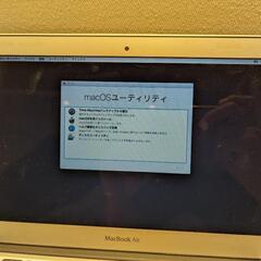 【美品】APPLE MacBook Air 11 mid2011acアダプター付