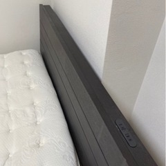 ダブルベッドとマットレス