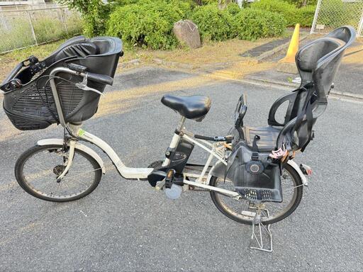 パナソニック電動自転車２４インチ　バッテリー長押し３点灯(41~60%)走行可能　充電器なし