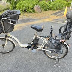 パナソニック電動自転車２４インチ　バッテリー長押し３点灯(41~60%)走行可能　充電器なし