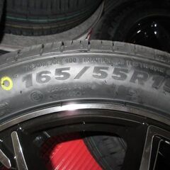 軽自動車用15インチタイヤホイル４本セット