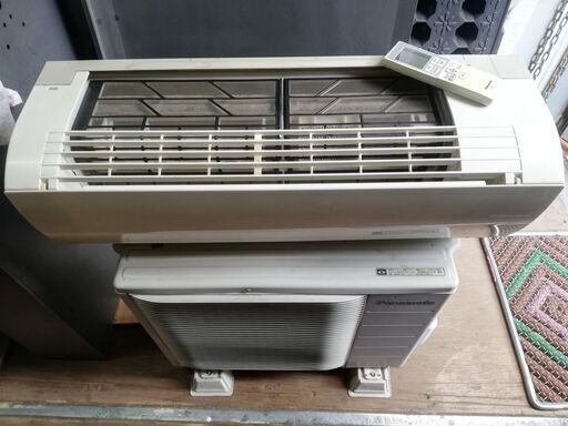 Panasonic　ルームエアコン　CS-EX280C　2010年製　中古ジャンク品