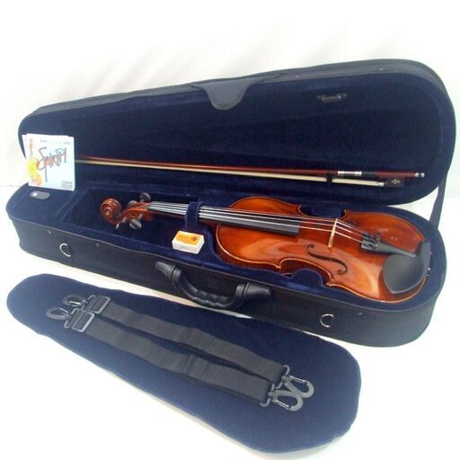 メンテ済み ドイツ製 4/4 バイオリン K.Ar House V-1 1998年 未使用弓