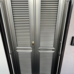 【美品】玄関網戸、玄関ルーバー　高さ1800×幅800