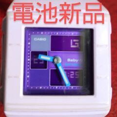 CASIO Baby-G BGA-200　薄パープル　電池新品　...