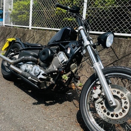 人気 ヤマハ ドラッグスター400 フリスコボバースタイル ラットカスタム 車検付き マジョーラカラー