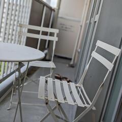 【無料】ガーデンテーブルセット 椅子2脚