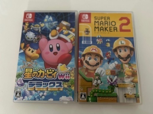 Switch カセット 2本セット 7000円‼️