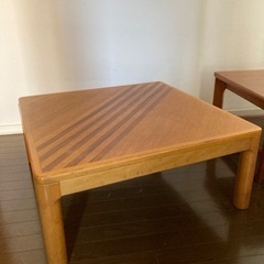 正方形ローテーブル