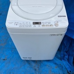 SHARP シャープ 全自動洗濯機 7.0kg ES-KS70V...