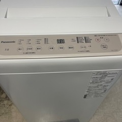2023年　パナソニック　洗濯機　7kg  極美品
