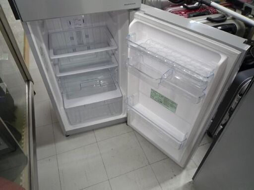 ③ 冷蔵庫 203L 2016年製 日立 2ドア HITACHI R-20FA シルバー 200L