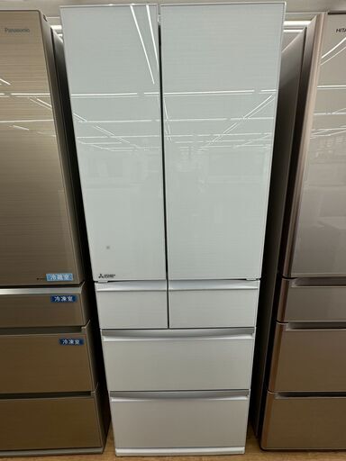 ★ジモティ割あり★ 三菱 冷蔵庫 MR-WX47G-W1 470L 21年製 動作確認／クリーニング済み KJ5235