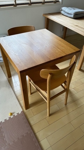 無印良品　ダイニングセット