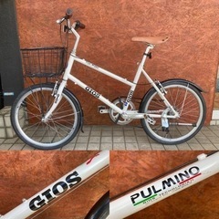 GIOS ジオス PULMINO プルミーノ 400size ミニベロ 街乗り、お買物