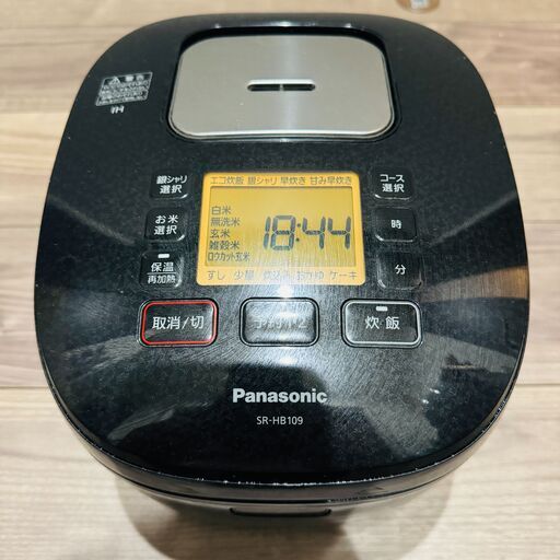 Panasonic SR-HB109 2020年製 IHジャー 炊飯器 5.5合
