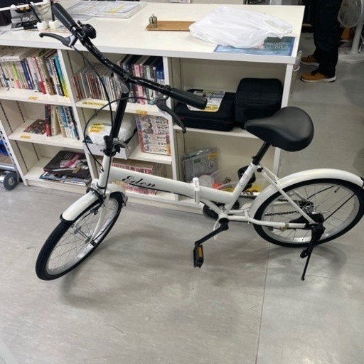 【折りたたみ自転車　未使用品】【20インチ】クリーニング済み【管理番号10106】