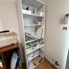 【ネット決済】六段　家具 収納家具 カラーボックス