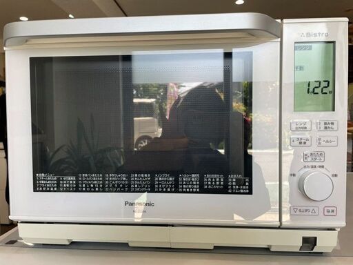 美品 中古　Panasonicパナソニック　 スチームオーブンレンジ　NE-BS606-W