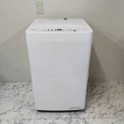 18042  Hisense 一人暮らし洗濯機 2020年製 5.5kg ◆大阪市内・東大阪市他 6,000円以上ご購入で無料配達いたします！◆ ※京都・高槻・枚方方面◆神戸・西宮・尼崎方面◆生駒方面、大阪南部方面　それぞれ条件付き無料配送あり！