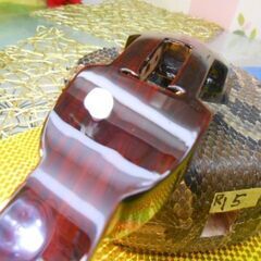 A1現品販売 37.000円 沖縄三線スンチー塗紫檀棹と蛇皮強化(二